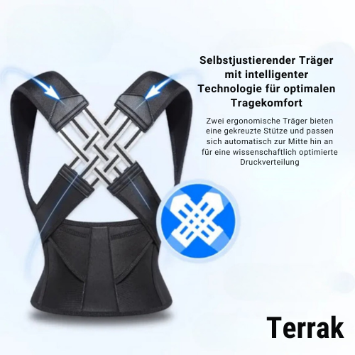 Terrak™ Rückengurt – Lindert Rückenschmerzen und verbessert die Körperhaltung