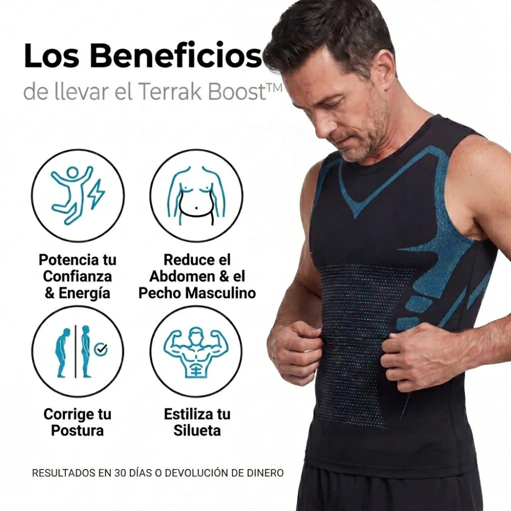 Terrak Boost™ | Camiseta de Compresión Moldeadora