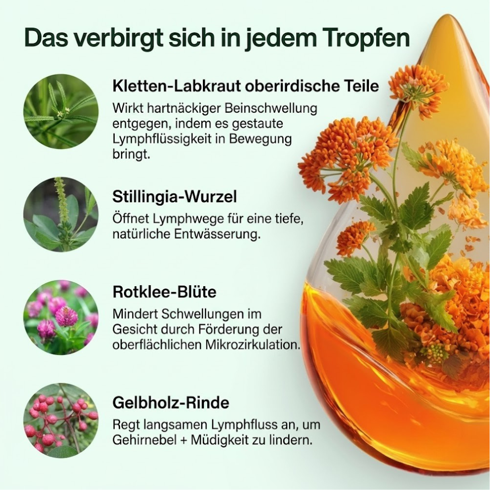 Lymph-Tropfen