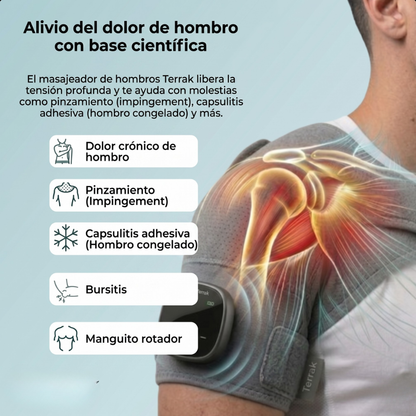 Masajeador de hombros 3 en 1 Terrak