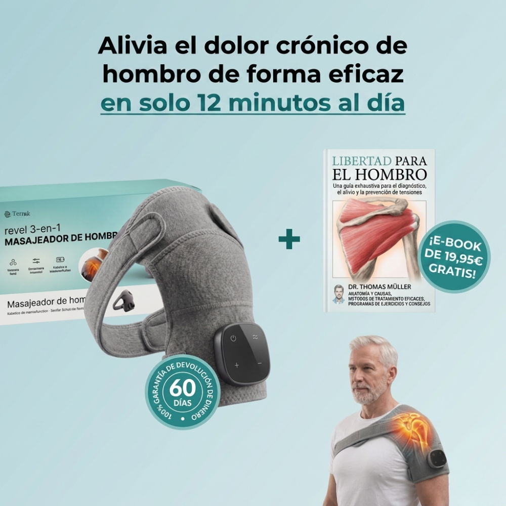 Masajeador de hombros 3 en 1 Terrak