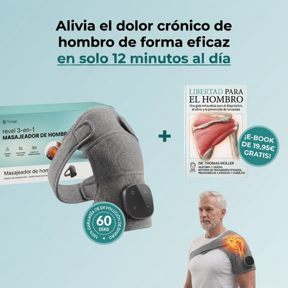Masajeador de hombros 3 en 1 Terrak